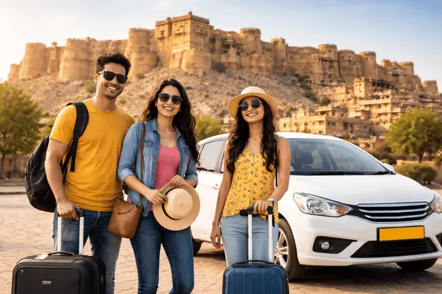 Delhi to Jaisalmer Taxi Services