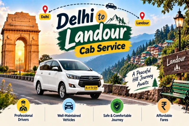Delhi to Landour Cab Service | Book Cab From Delhi