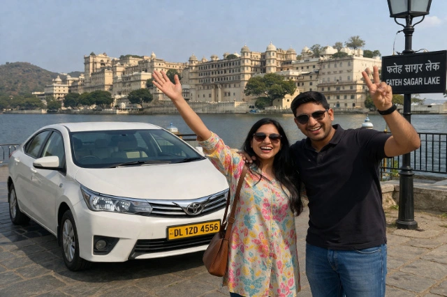 Hire Delhi to Udaipur Taxi