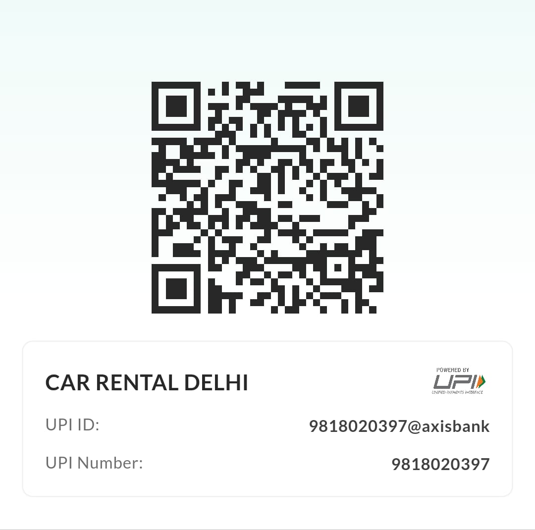 Car Rental Delhi with Driver